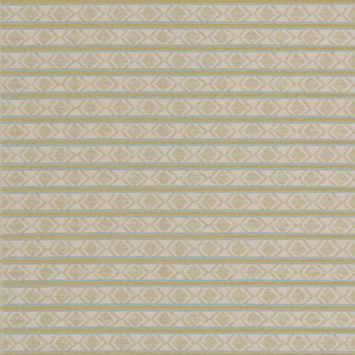 Burford Stripe - Aqua/Green - G P & J BAKER Fabric