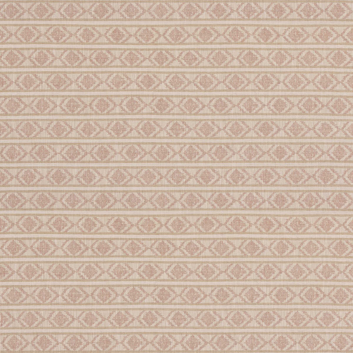 Burford Stripe - Coral - G P & J BAKER Fabric