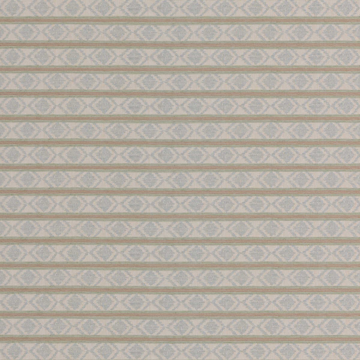 Burford Stripe - Aqua - G P & J BAKER Fabric