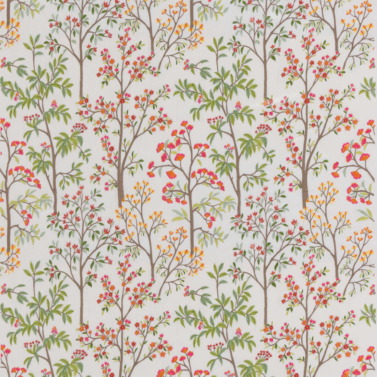 Penally - Red/Green - G P & J BAKER Fabric