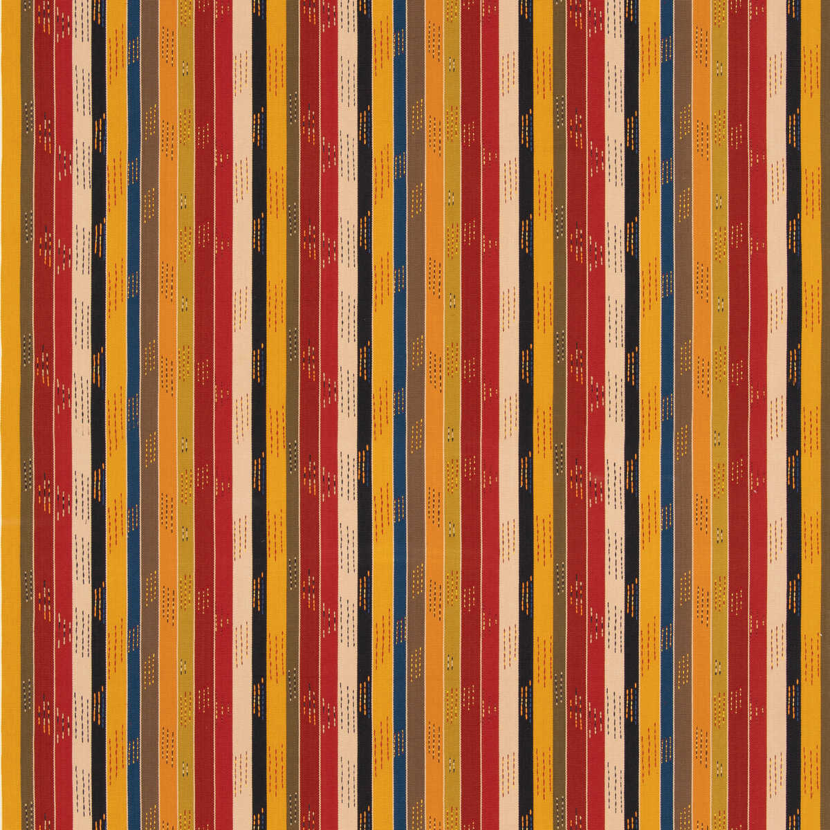Jogalong - Red/Ochre - G P & J BAKER Fabric