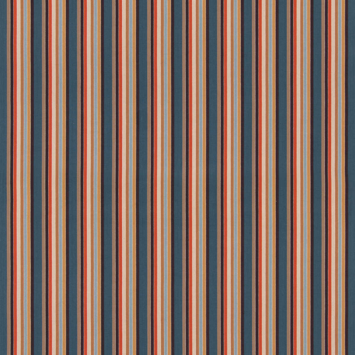 Wild One - Indigo/Cocoa - G P & J BAKER Fabric