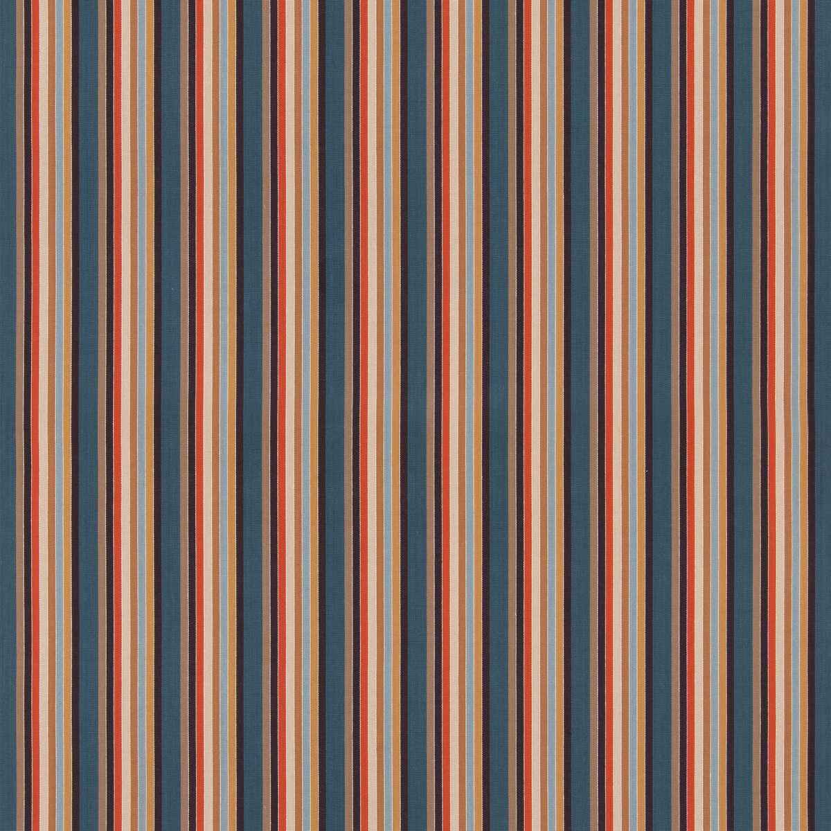 Bf1106320 Wild One Indigo Cocoa G P J Baker Fabric - G P & J BAKER Fabric