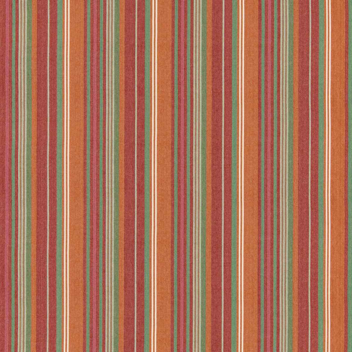 Bf1108210 Petra Stripe Red Green G P J Baker Fabric - G P & J BAKER Fabric