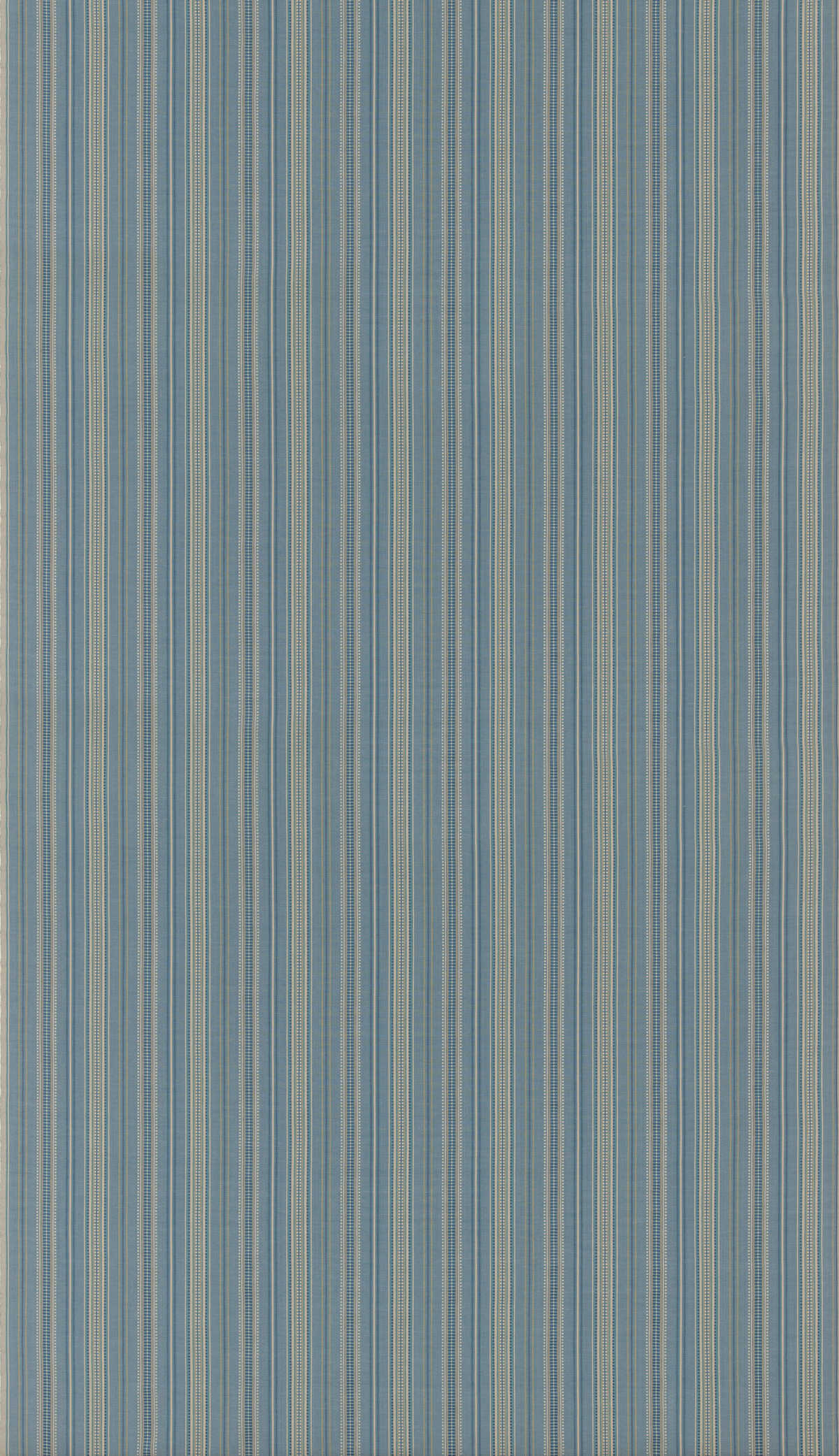 Penny Stripe - Blue - G P & J BAKER Fabric