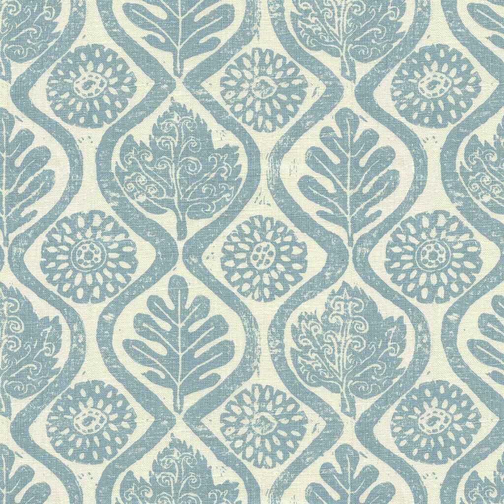 Bfc351450 Oakleaves Blue Lee Jofa Fabric
