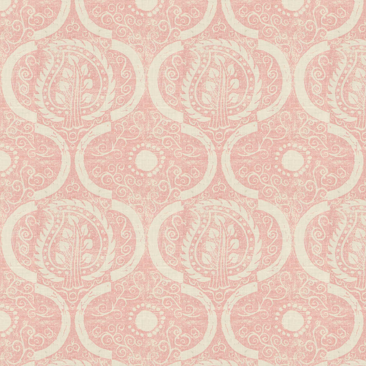 Persian Leaf - Pink - LEE JOFA Fabric