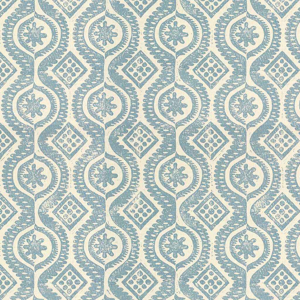 Bfc3518150 Damask Blue Lee Jofa Fabric