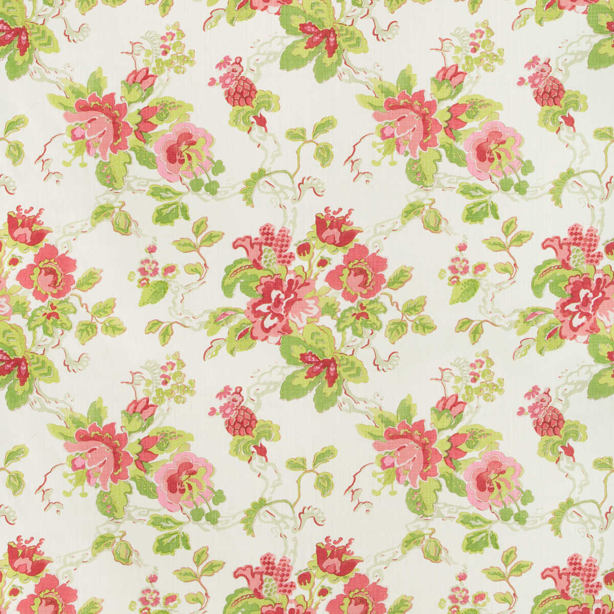 Parnham - Pink/Lime - LEE JOFA Fabric