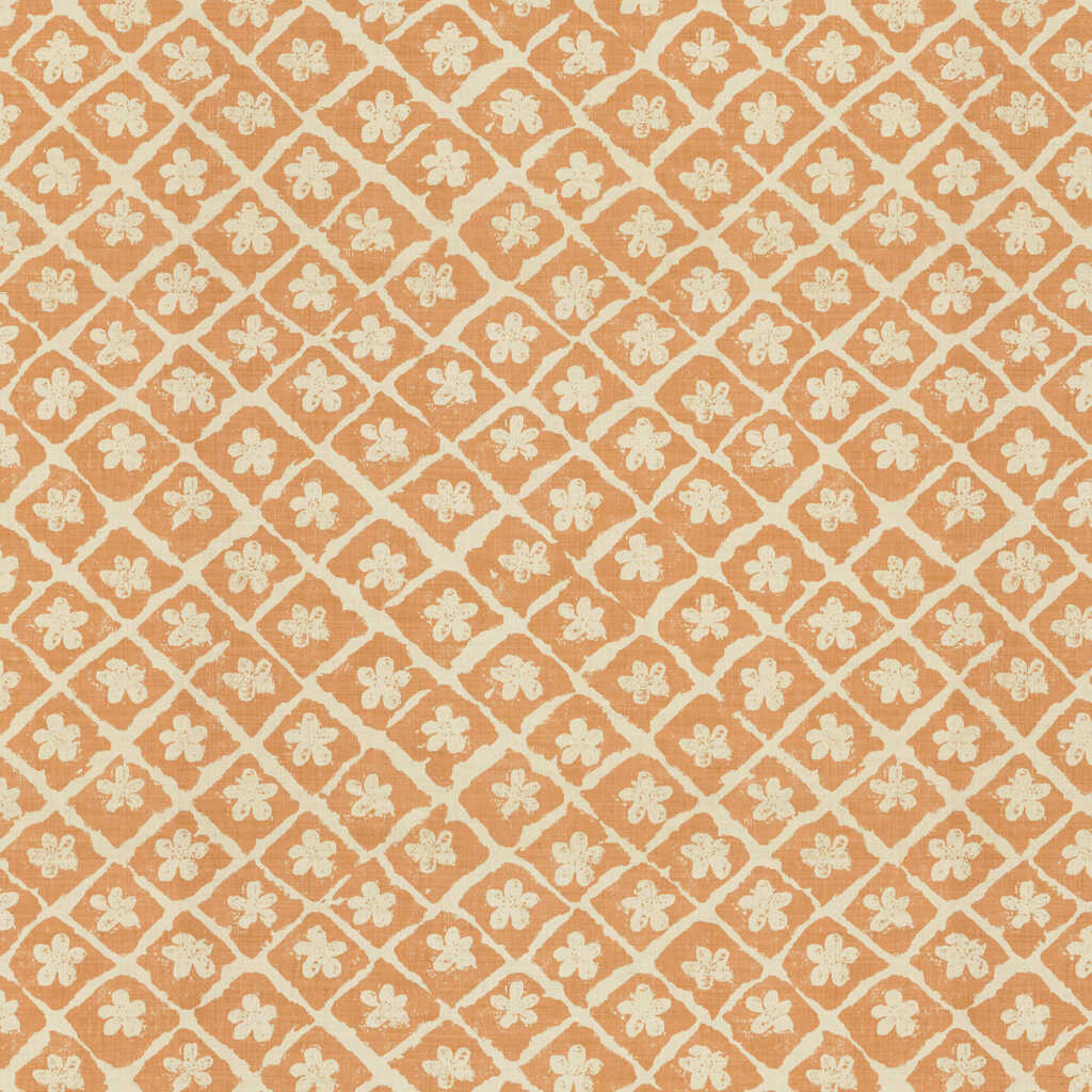 Pomeroy - Pumpkin/Natural - LEE JOFA Fabric