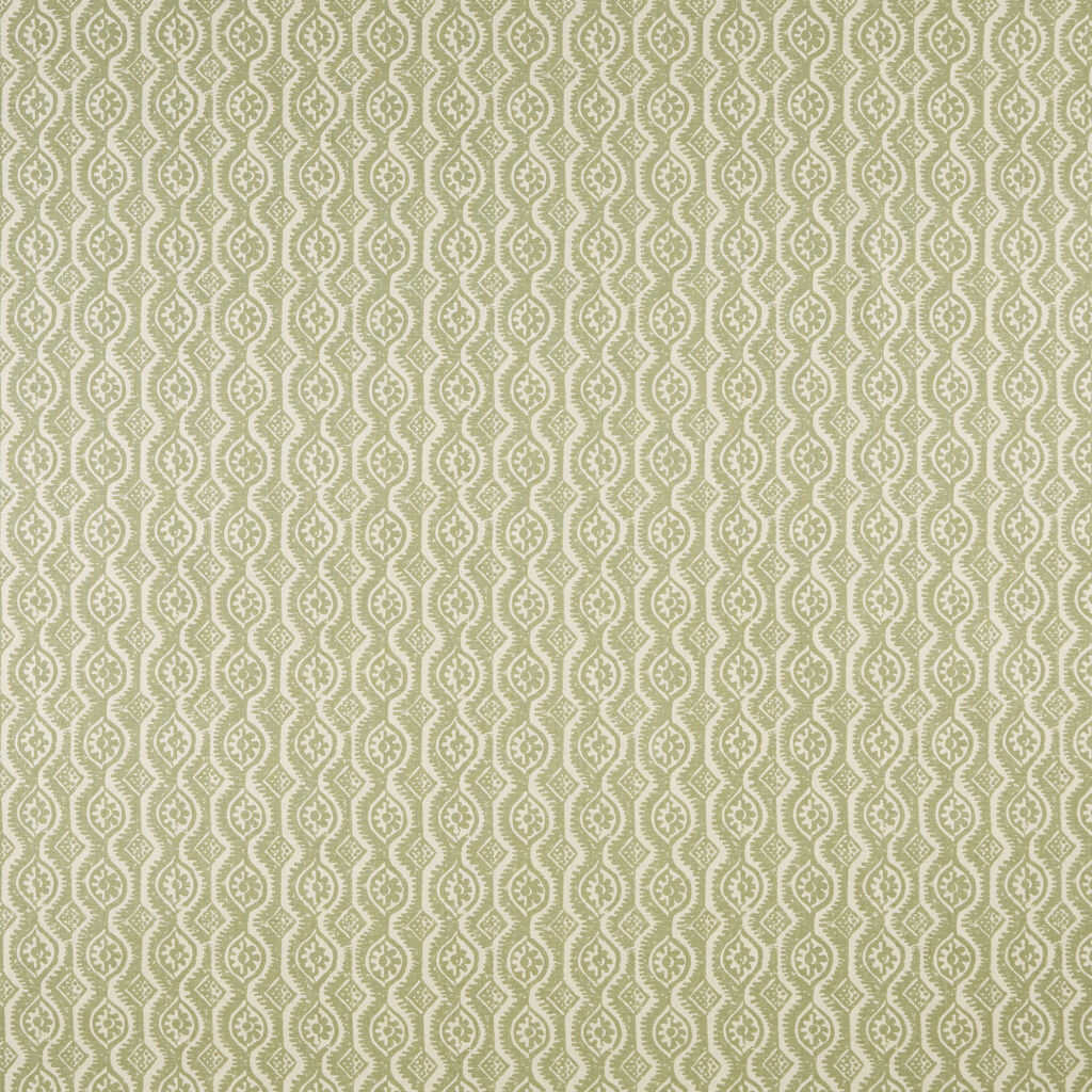 Small Damask - Green - LEE JOFA Fabric
