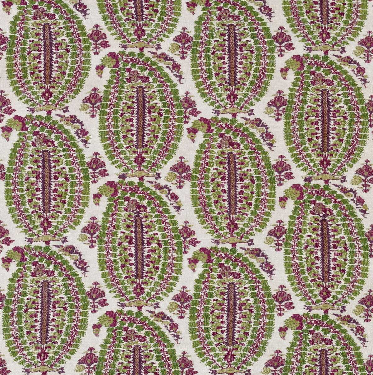 Anoushka - Plum/Green - LEE JOFA Fabric