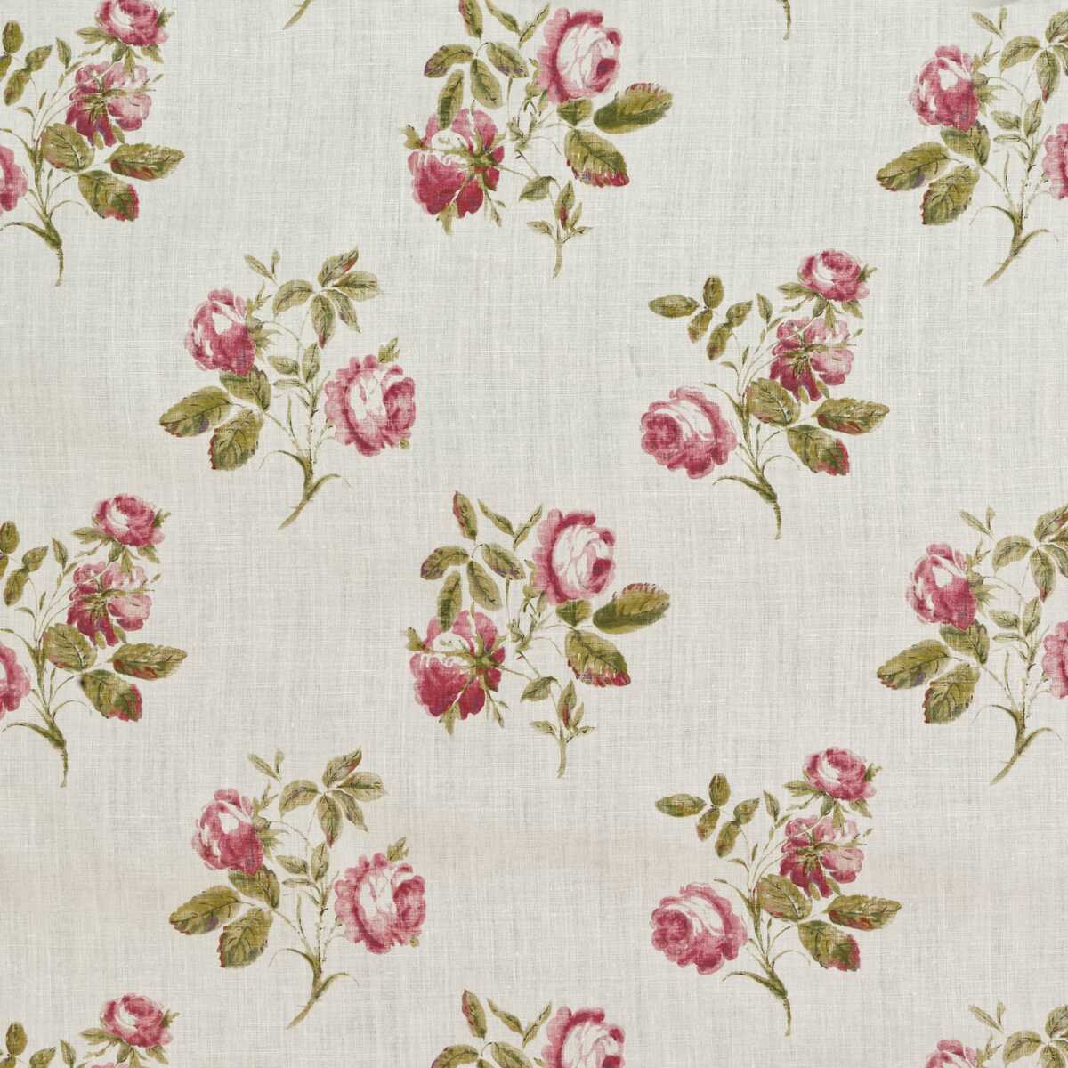 Simsbury - Rose/Green - LEE JOFA Fabric