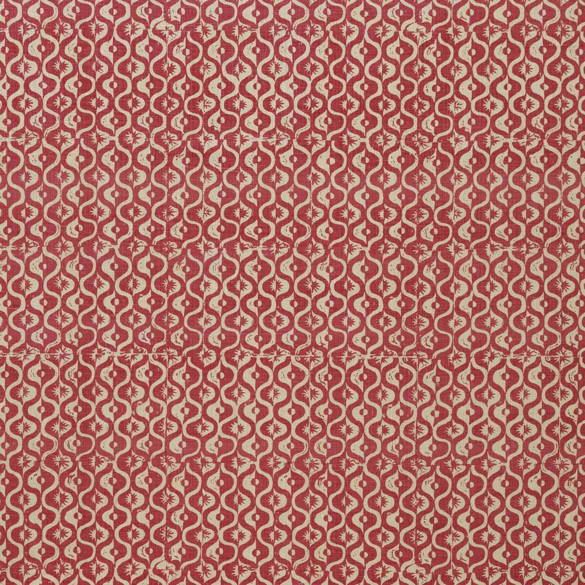Small Medallion - Berry - LEE JOFA Fabric