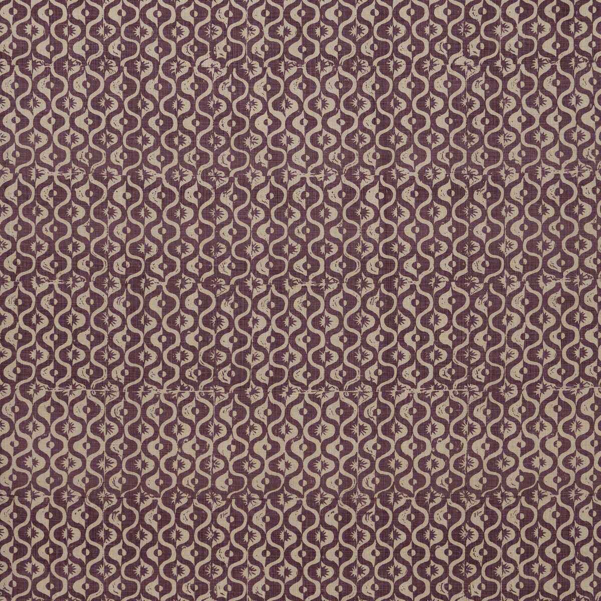 Bfc36699090 Small Medallion Aubergine Lee Jofa Fabric