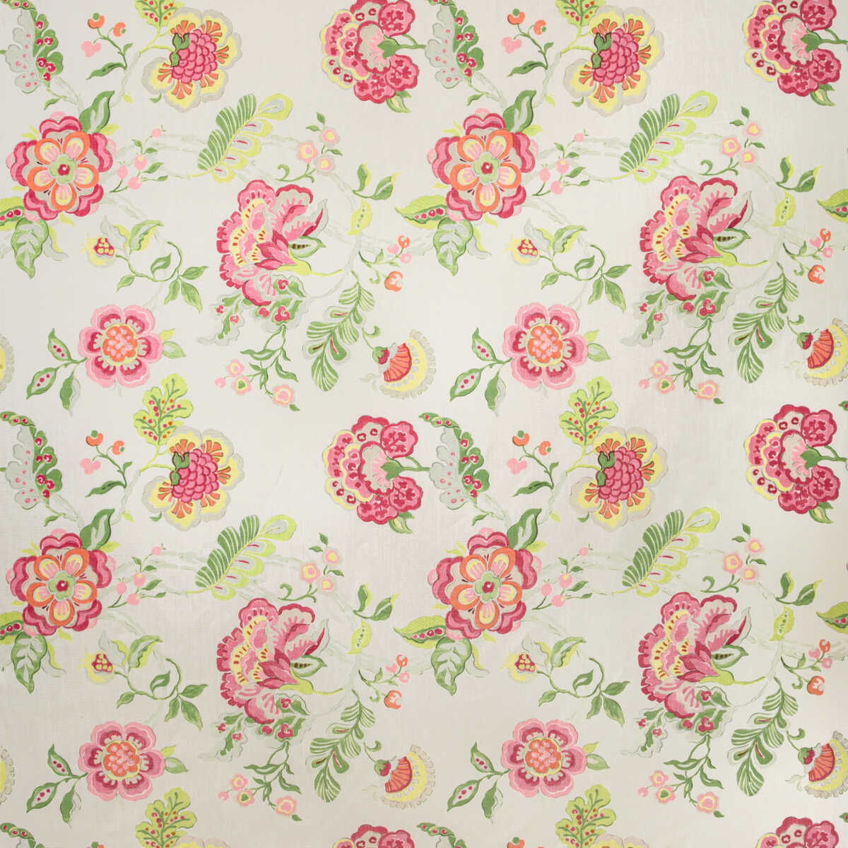 Somerset - Pink/Lime - LEE JOFA Fabric