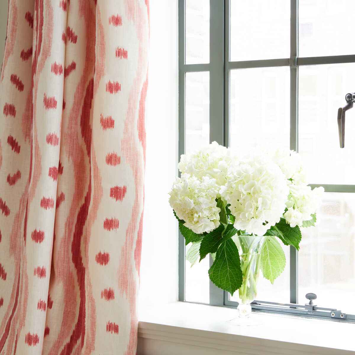 Bfc36879170 Ikat Stripe Coral Lee Jofa Fabric - LEE JOFA Fabric