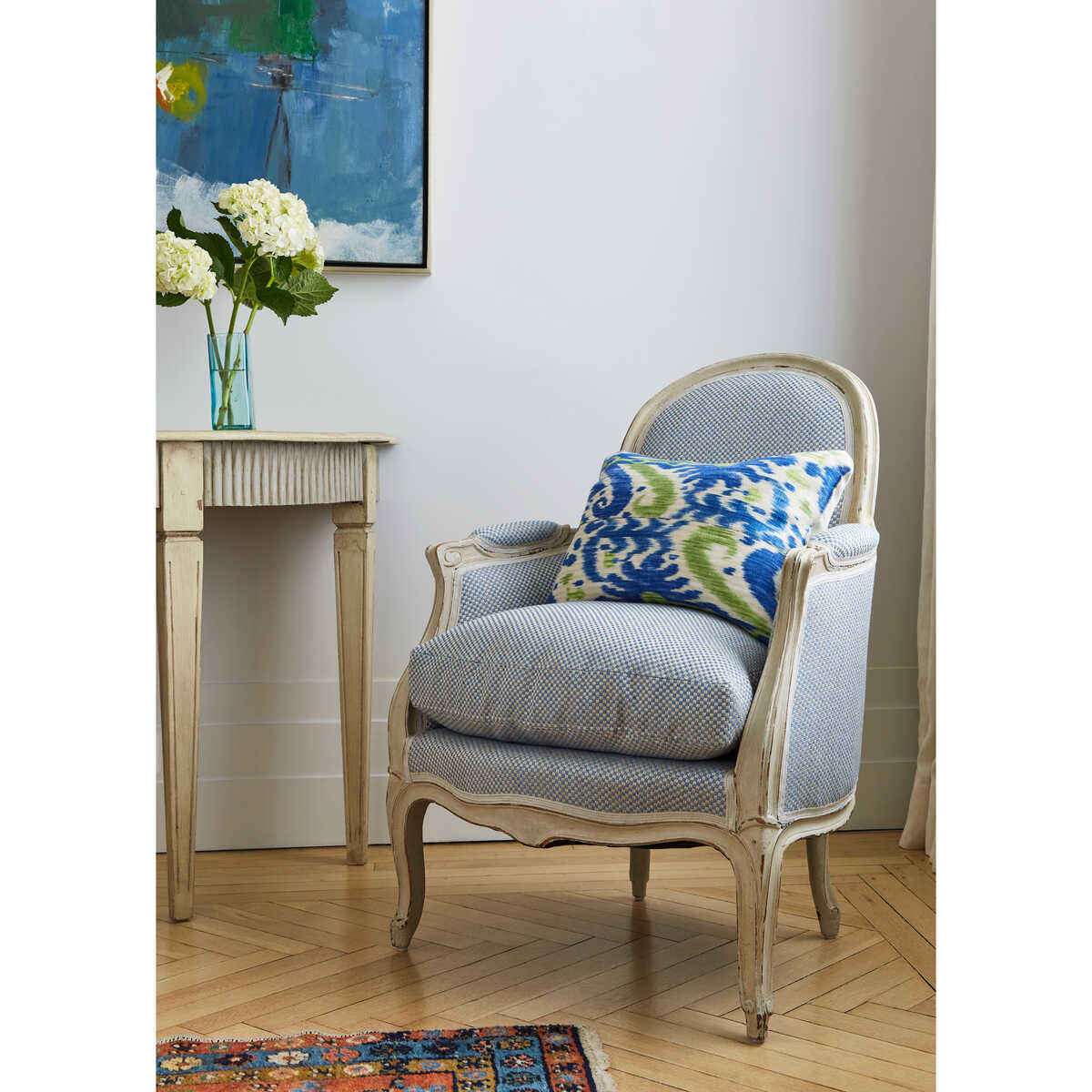 Kamara - Blue/Yellow - LEE JOFA Fabric