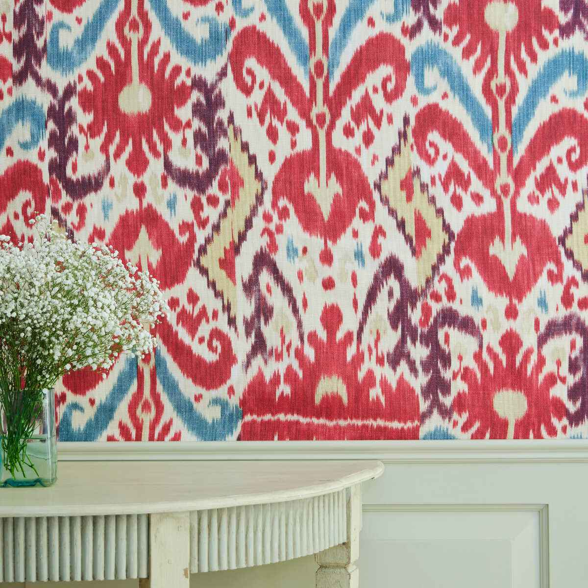 Bfc36889100 Kamara Red Lee Jofa Fabric - LEE JOFA Fabric