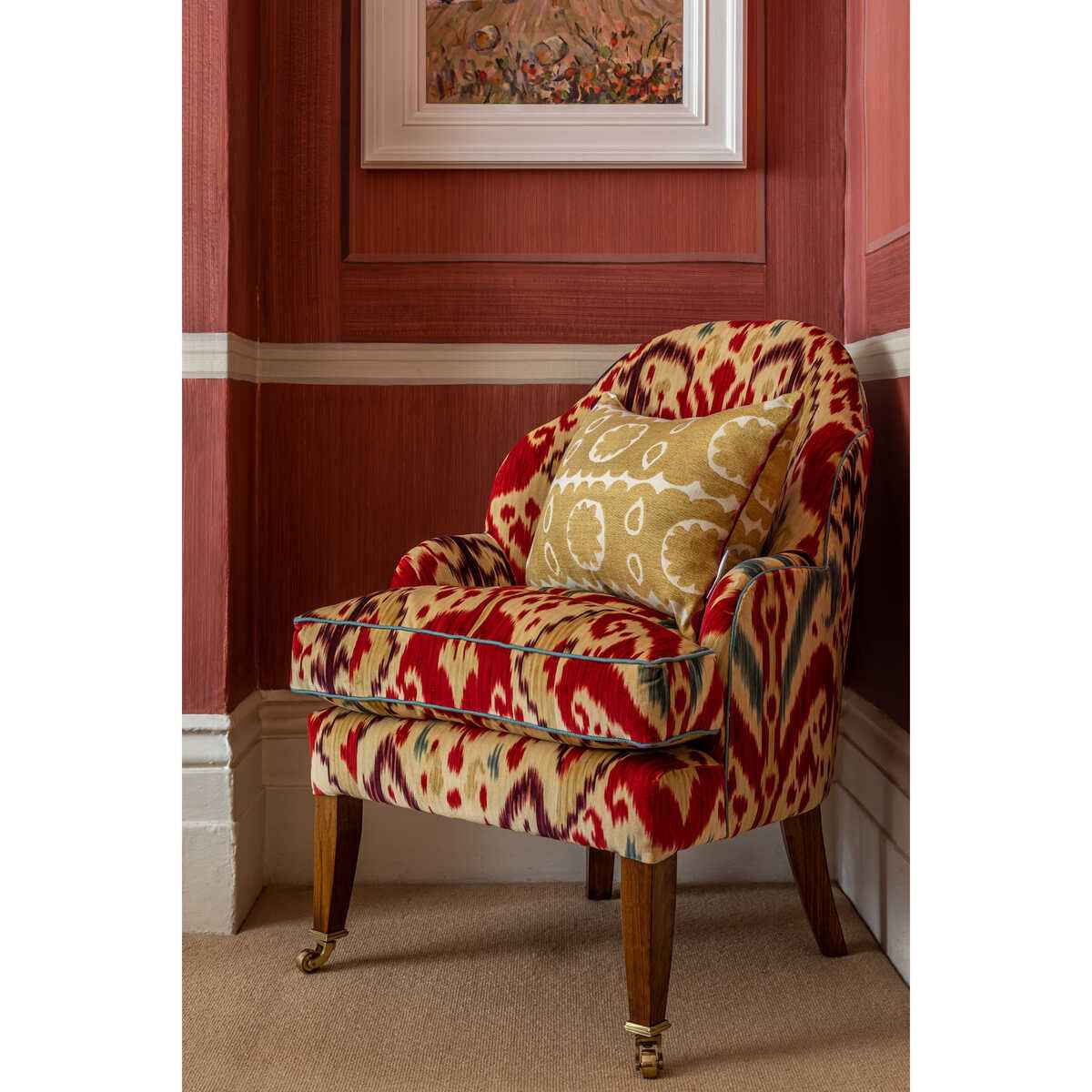 Bfc36899100 Kamara Velvet Red Lee Jofa Fabric - LEE JOFA Fabric