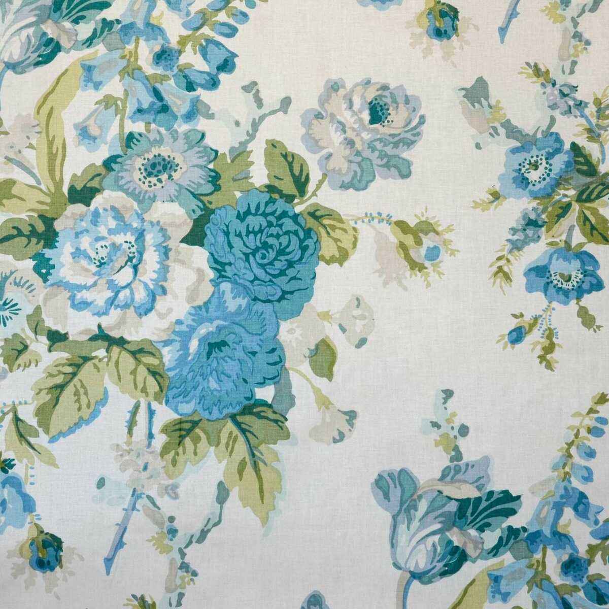 Bfc3690530 Grenville Glazed Chintz Blue Green Lee Jofa Fabric