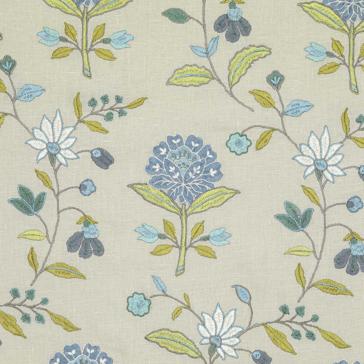 Kalla - Blue/Green - LEE JOFA Fabric