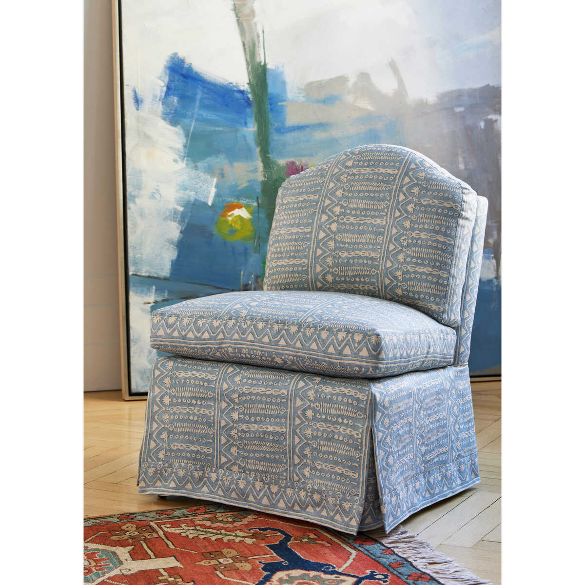 Abingdon - Blue - LEE JOFA Fabric