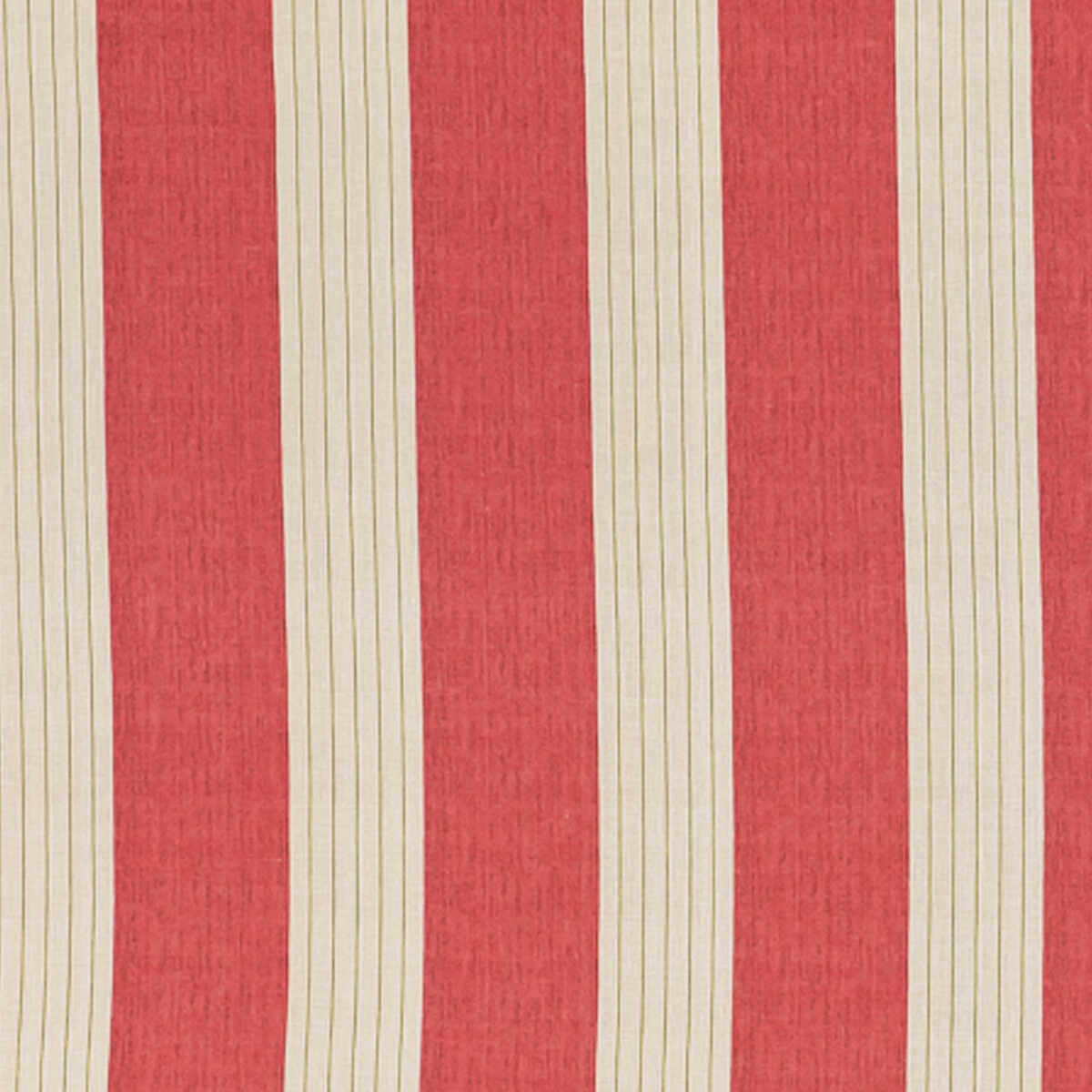 Lambert Stripe - Red - LEE JOFA Fabric