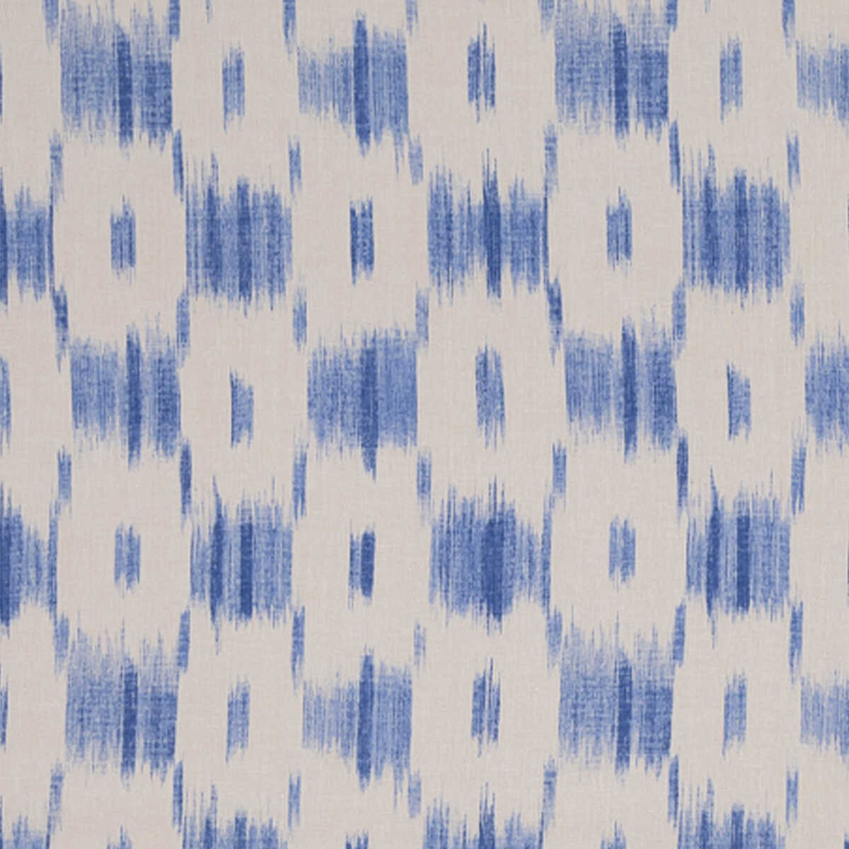 Ikat Check - Blue - LEE JOFA Fabric