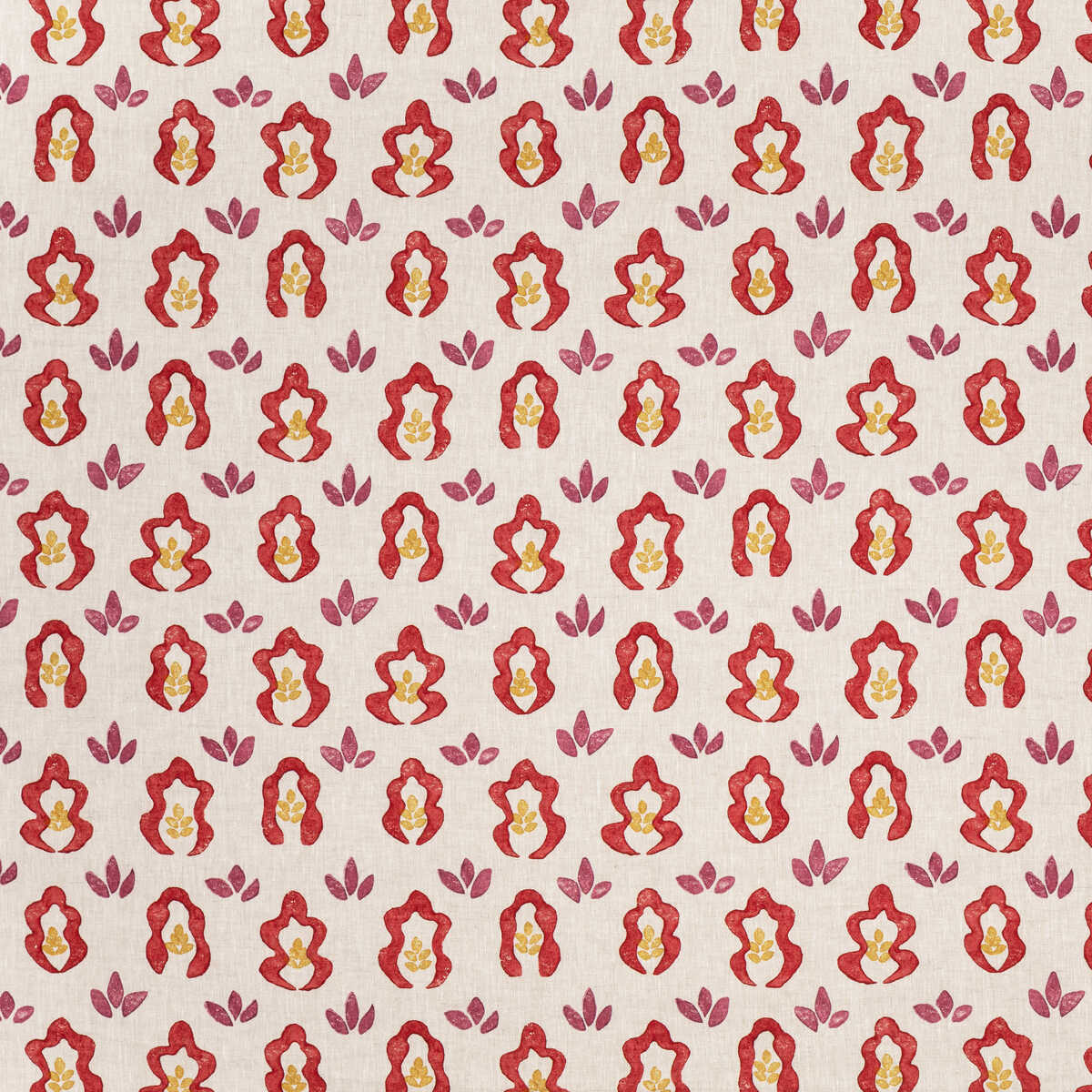 Springfield - Red - LEE JOFA Fabric