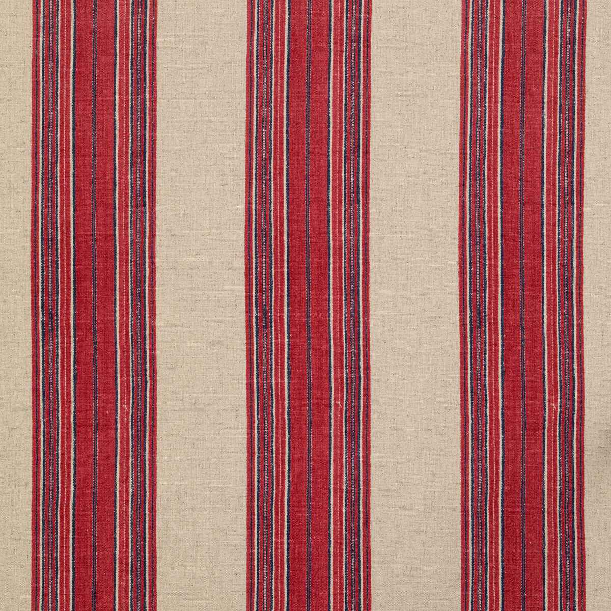 Bfc3709190 Mifflin Stripe Red Lee Jofa Fabric - LEE JOFA Fabric