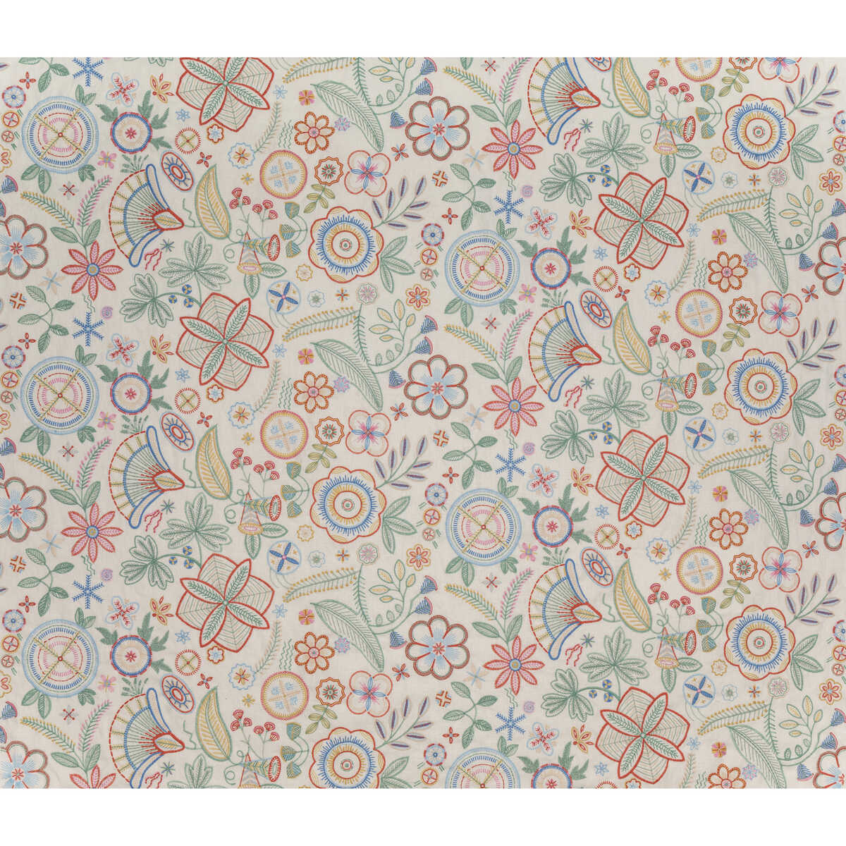 Eden - Coral Green - LEE JOFA Fabric
