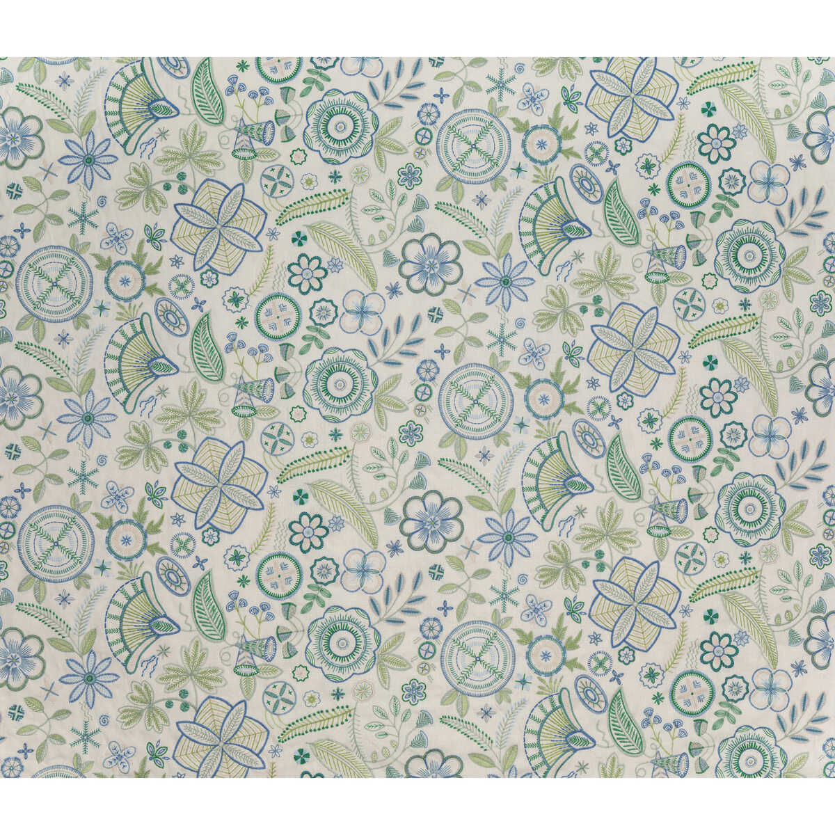 Eden - Blue Green - LEE JOFA Fabric