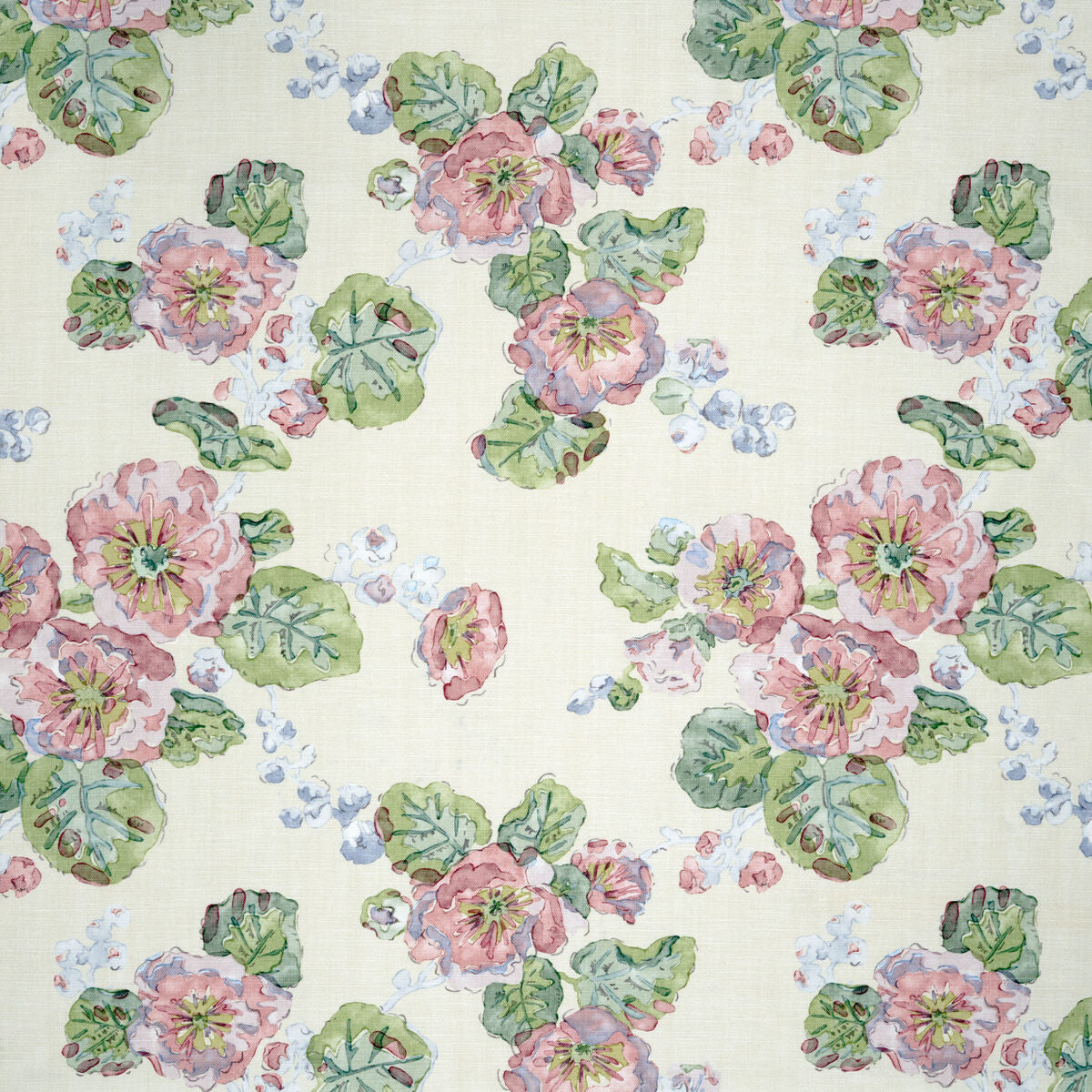 Melrose - Pink/Green - Lee Jofa Fabric