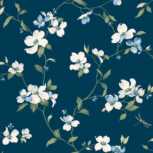 dogwood-wallpaper-navy-york-wallcoverings-bl1761