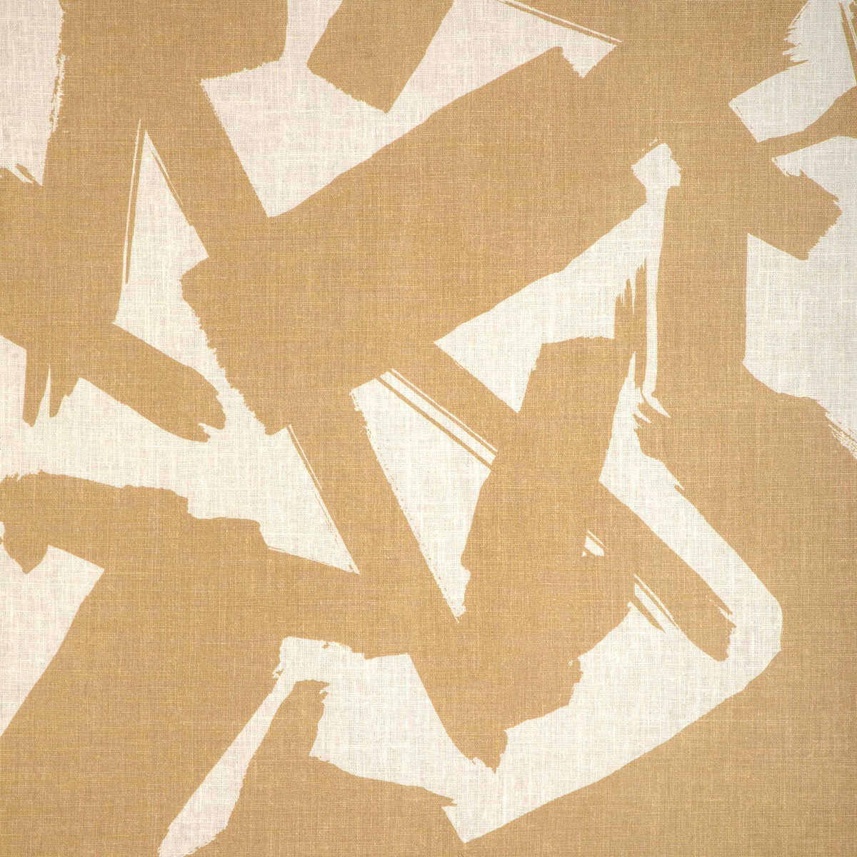 Bold Lines - Camel - KRAVET COUTURE Fabric