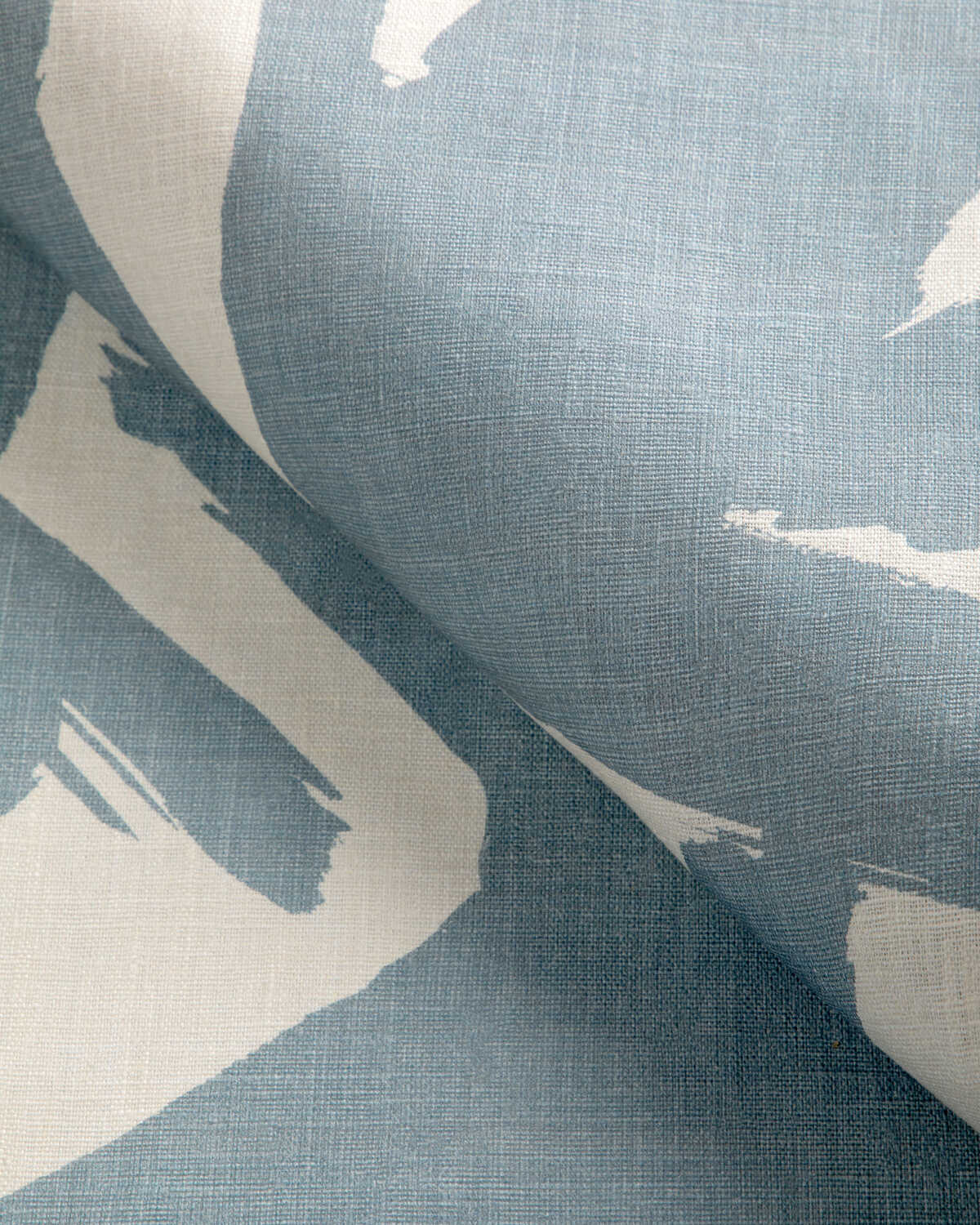 Bold Lines - Sky - KRAVET COUTURE Fabric