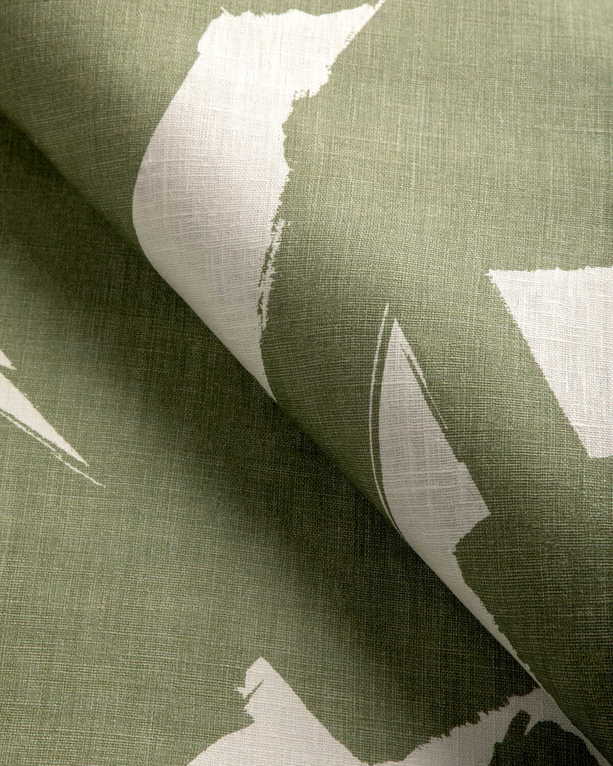 Bold Lines - Leaf - KRAVET COUTURE Fabric