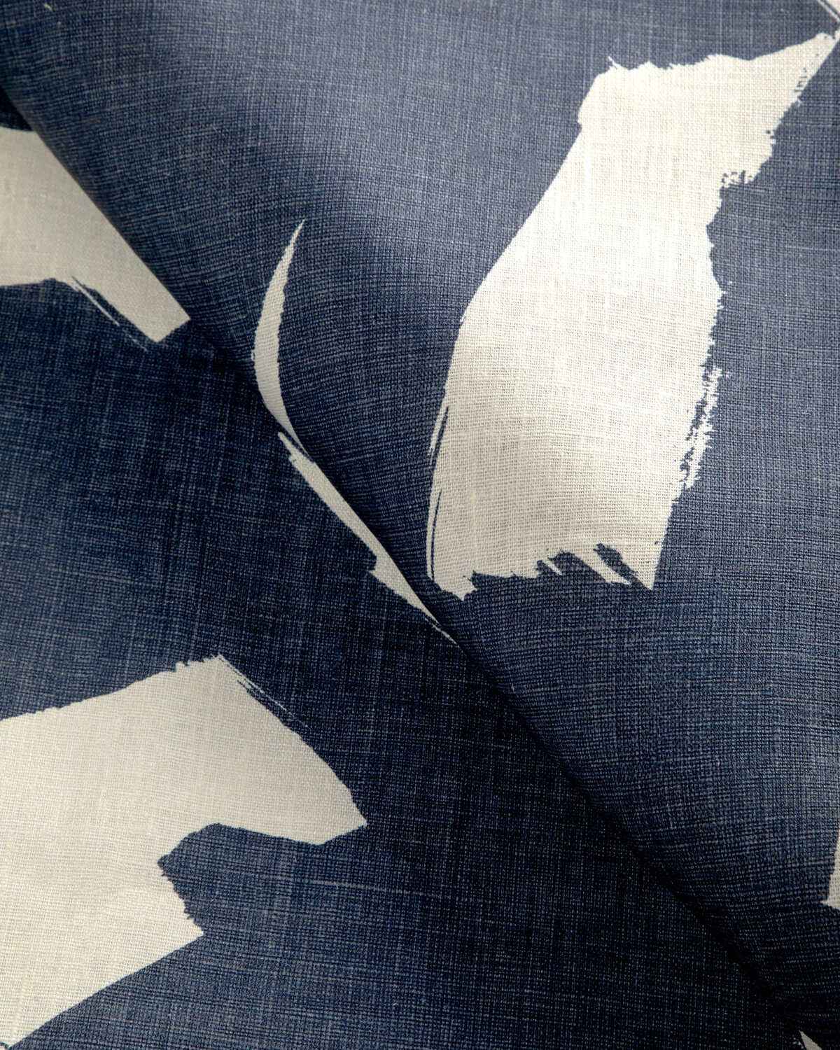 Boldlines500 Bold Lines Indigo Kravet Couture Fabric - KRAVET COUTURE Fabric
