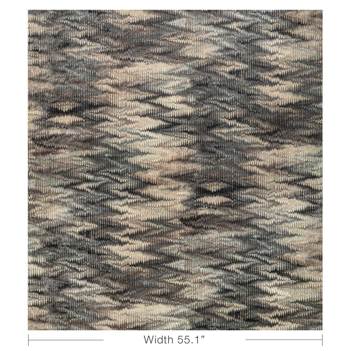 Boscage - Charcoal - KRAVET COUTURE Fabric