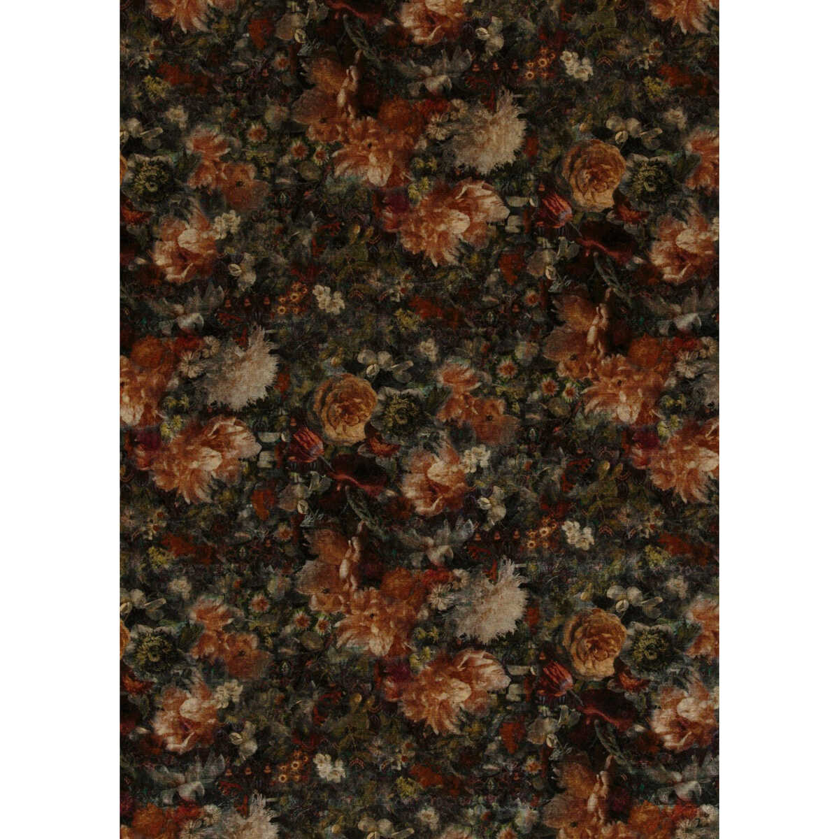 Royal Garden Velvet - Amber/Jade - G P & J BAKER Fabric