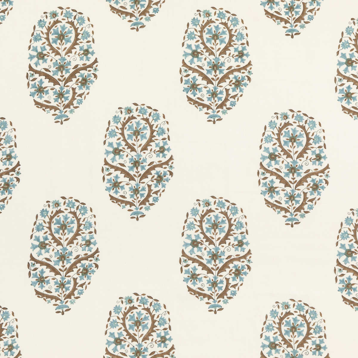 Aydon - Teal - G P & J BAKER Fabric