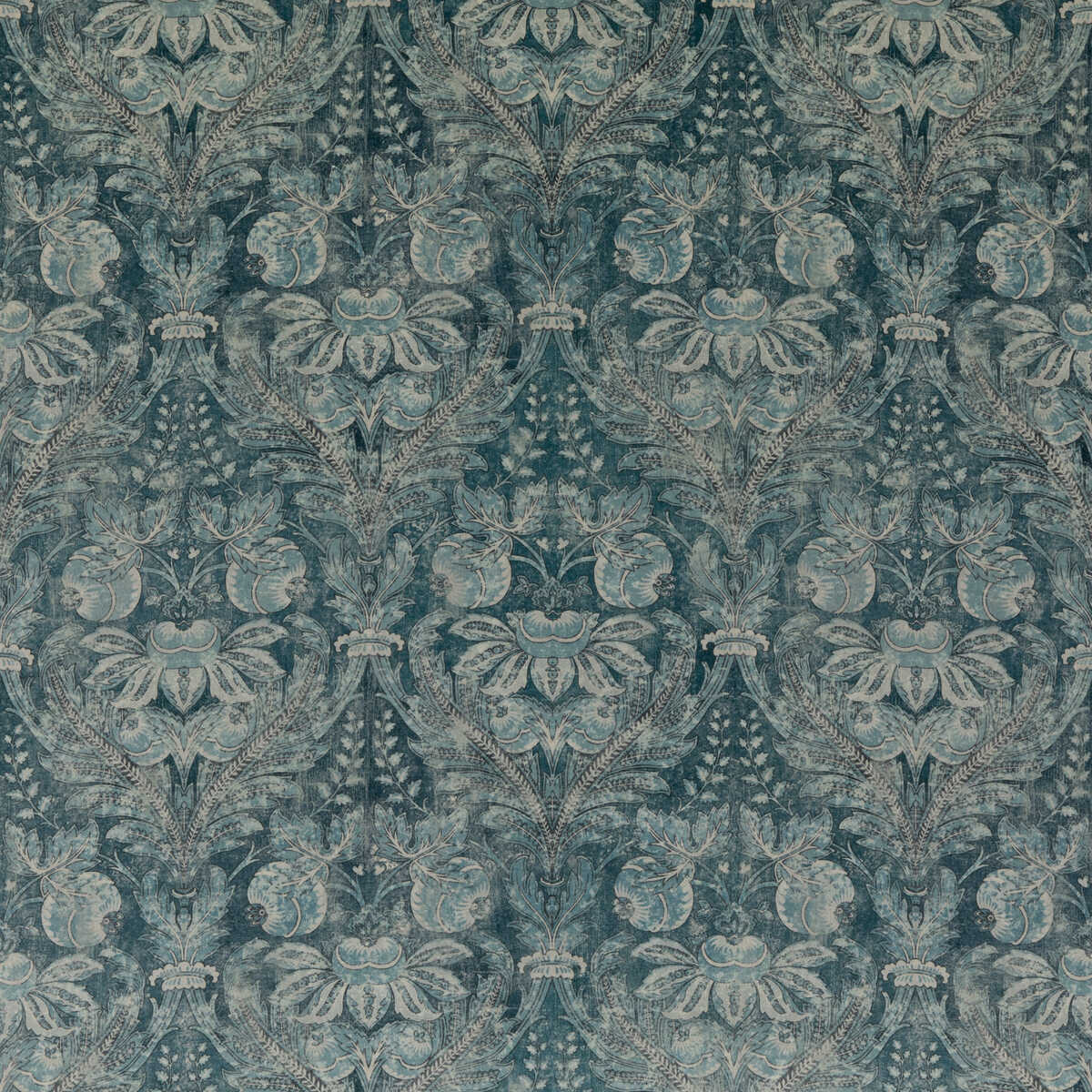 Lapura Velvet - Blue - G P & J BAKER Fabric