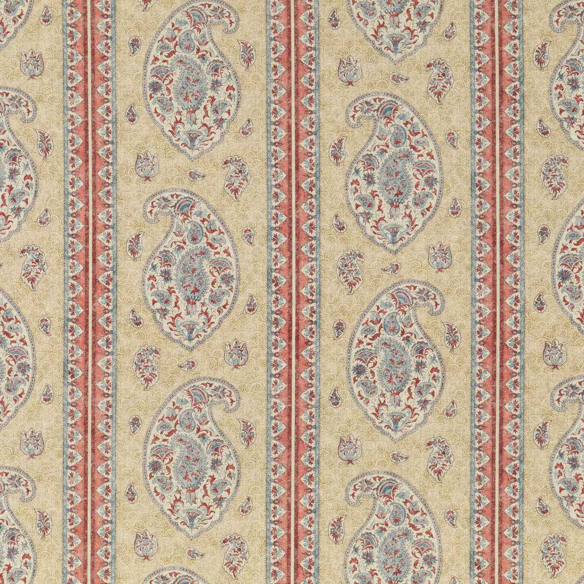 Bp1083110 Coromandel Red Blue G P J Baker Fabric