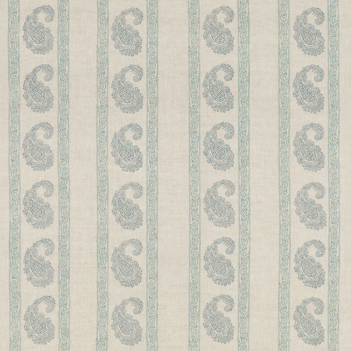 Vintage Paisley - Blue - G P & J BAKER Fabric