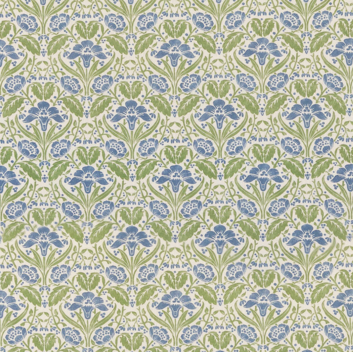 Iris Meadow - Blue/Green - G P & J BAKER Fabric