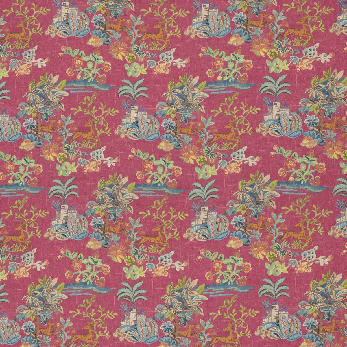 Bp1104810 Knight S Tale Texture Fuchsia G P J Baker Fabric