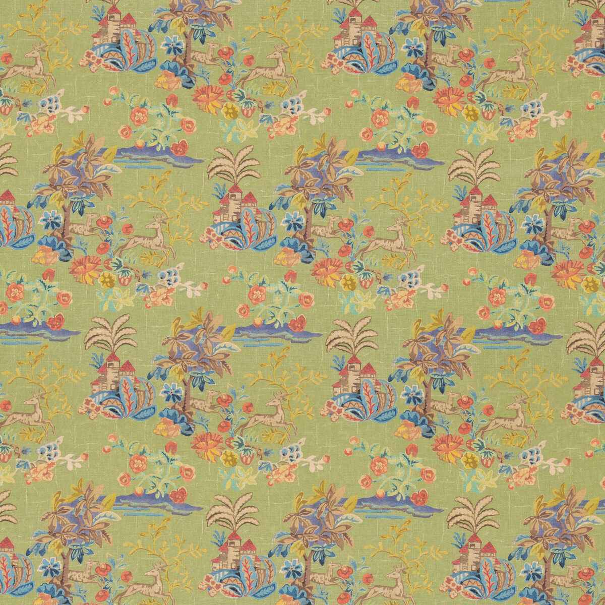 Bp1104830 Knight S Tale Texture Spring Green G P J Baker Fabric