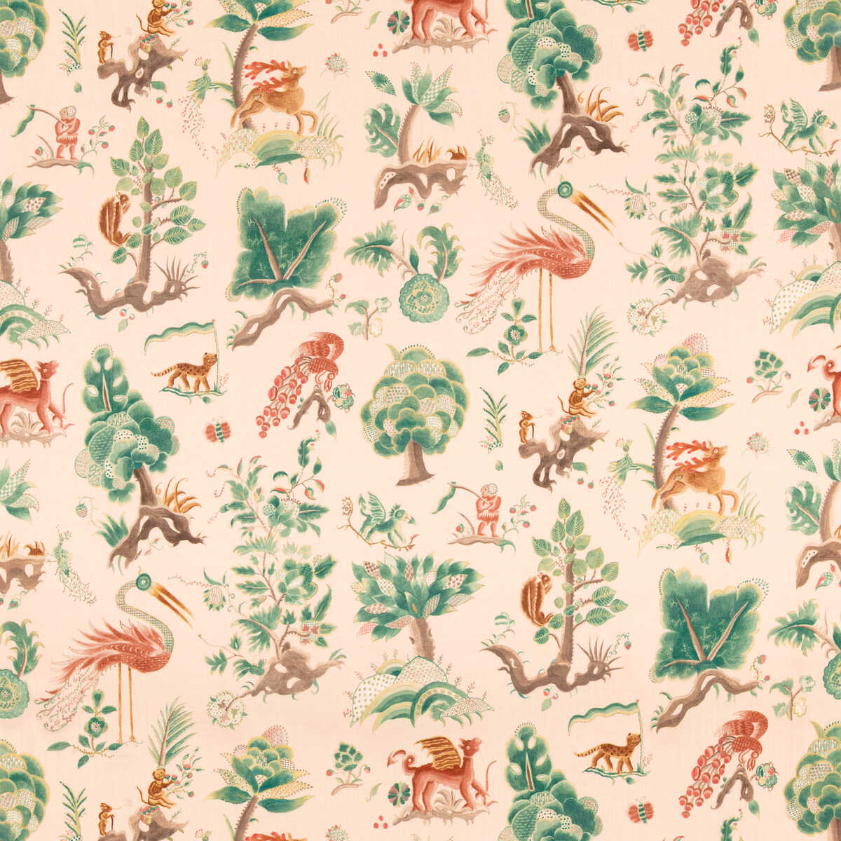 Gertrude - Plaster/Sage - G P & J BAKER Fabric