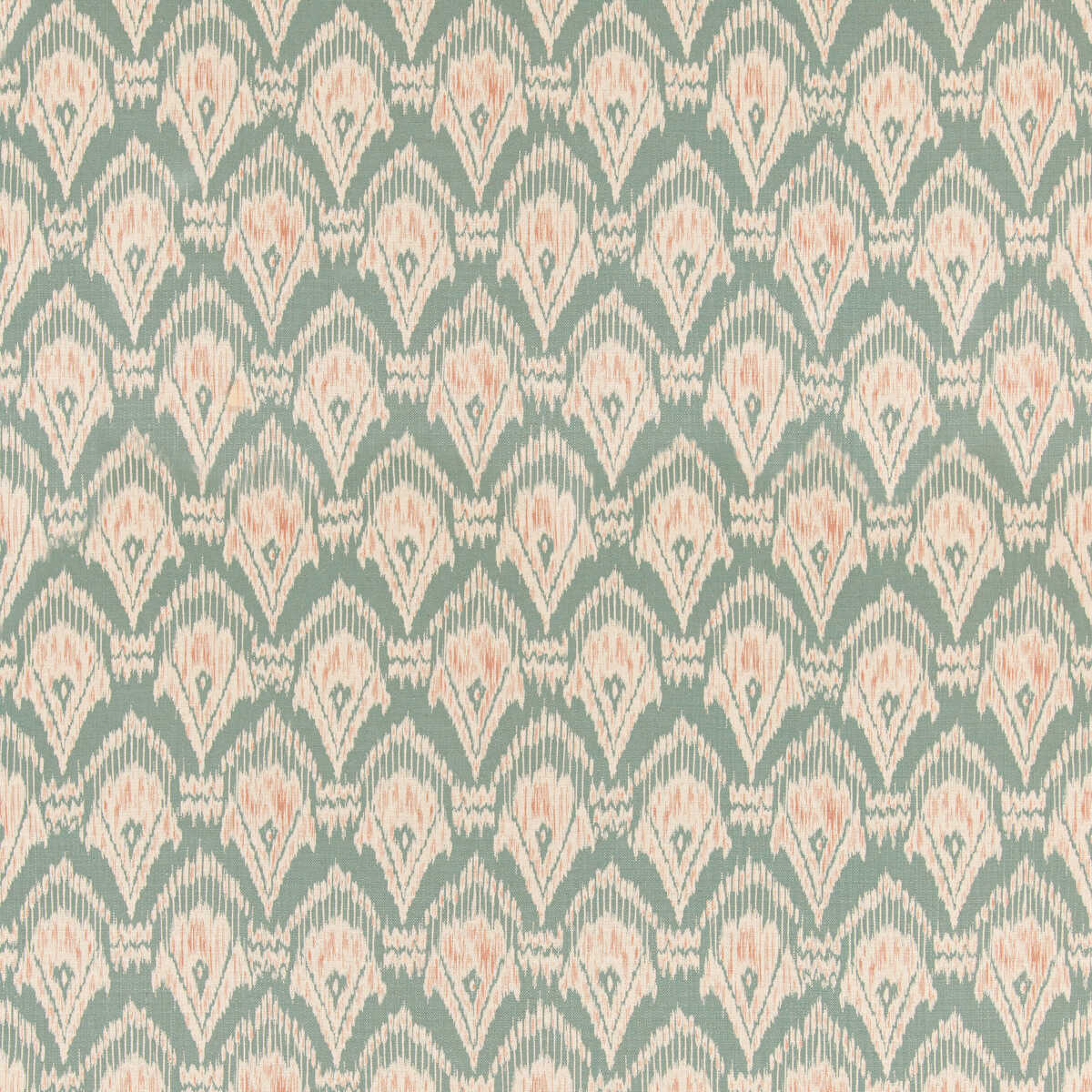Zaraband Texture - Teal/Spice - G P & J BAKER Fabric